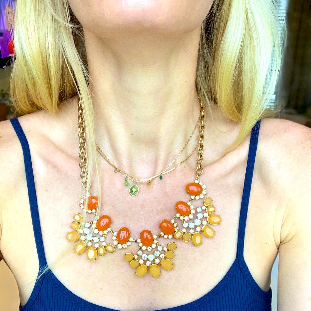 J. Crew studded necklace
